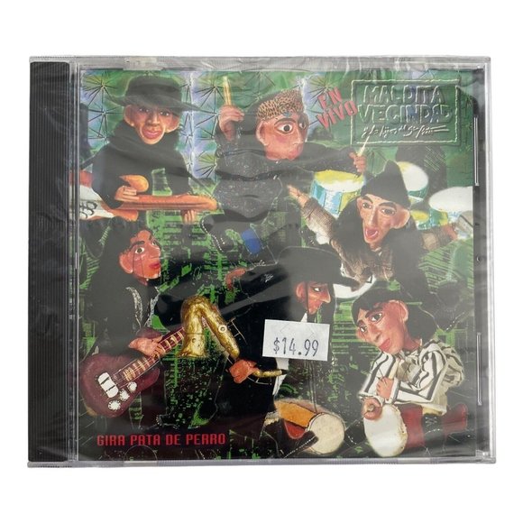 Matilda Vecindad: En‎ Vivo Gira Pata De Perro (CD, 1993 BMG Ariola) Latin Sealed - Picture 1 of 3